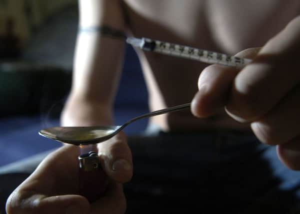1187 deaths in Scotland last year were drug-related. Picture: Toby Williams