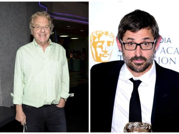 Louis Theroux and Jerry Springer are among the stars set to speak at the Edinburgh Television Festival. Pictures: Getty/PA