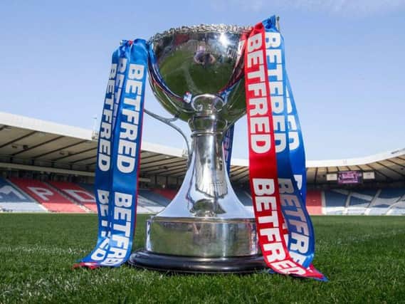 Hearts and Hibs are involved in the Betfred Cup quarter-finals. Pic: SNS