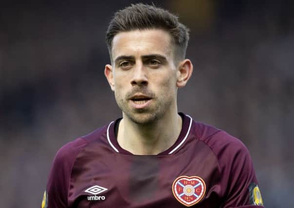 Hearts' Olly Lee is recovering from injury. Pic: SNS