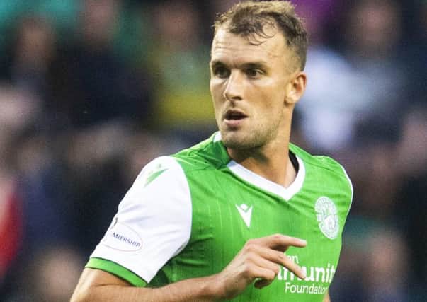 Christian Doidge is determined to become a big name at Hibs