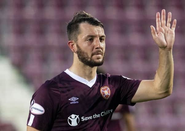 Craig Halkett has started his career strongly at Tynecastle Park and is in contention for a call-up to the next Scotland squad