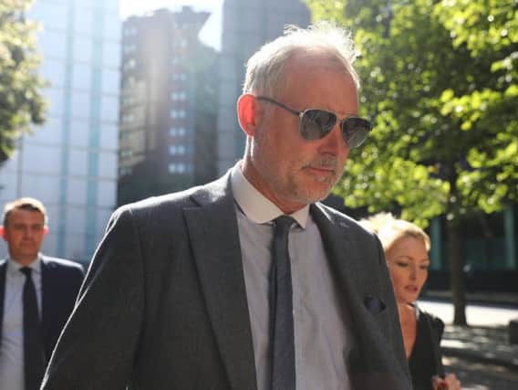 Former Blue Peter presenter John Leslie has denied sexually assaulting a woman in London more than a decade ago. Picture: SWNS
