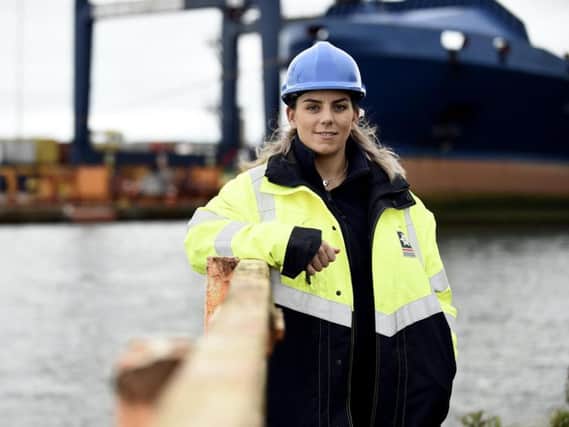 Ashley Nicholson took over as senior harbour master at Forth Ports in 2017