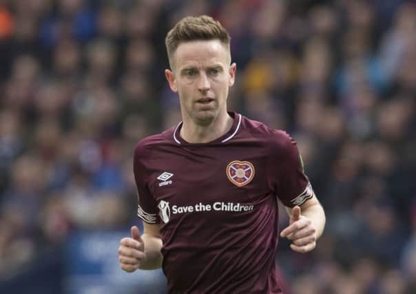 Steven MacLean is in contention for a start against Celtic for Hearts. Pic: SNS