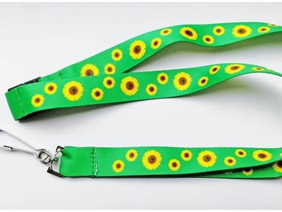 If you've ever seen someone wearing a sunflower lanyard, then it could mean more than you think