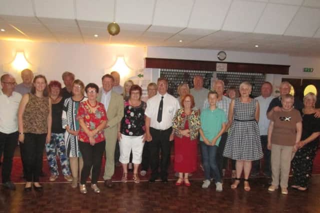 Danderhall and District Twinning Association with their friends from their twin town of Angres in Northern France.