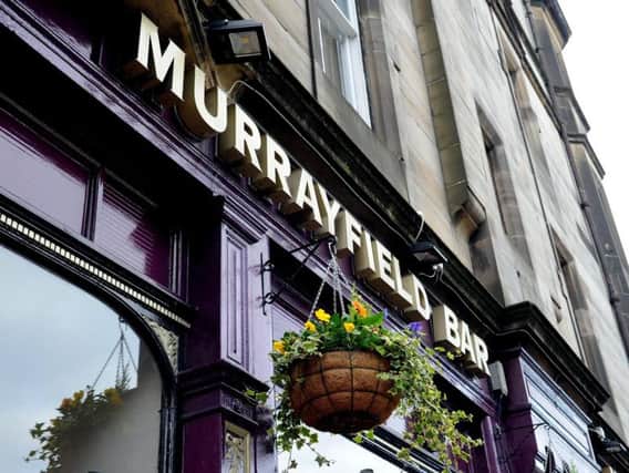 The Murrayfield Bar.