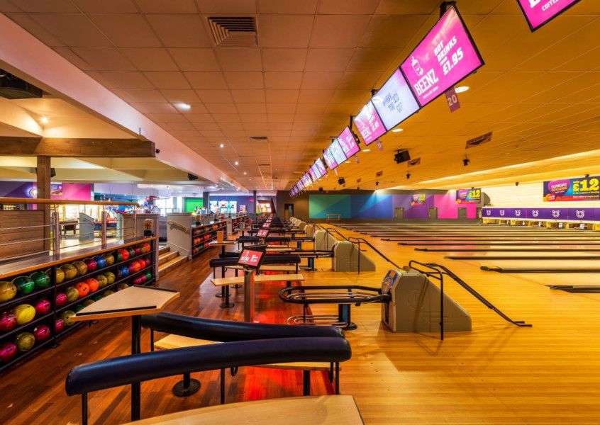Tenpin at Edinburgh Fountainpark gets new Hyper Bowling lanes