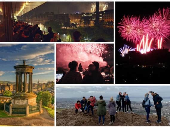Some of the best vantage points for watching the Fringe Fireworks display.