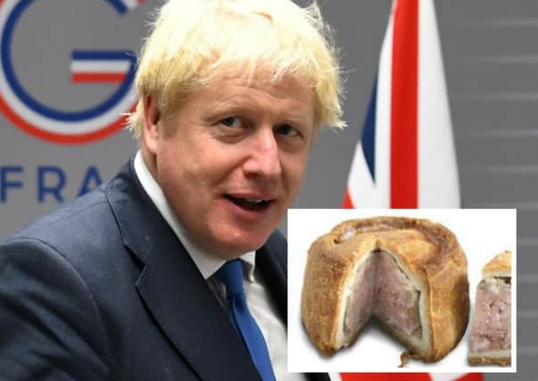 Boris Johnson's claims over Melton Mowbray pork pies exports have been called into question. Picture: PA