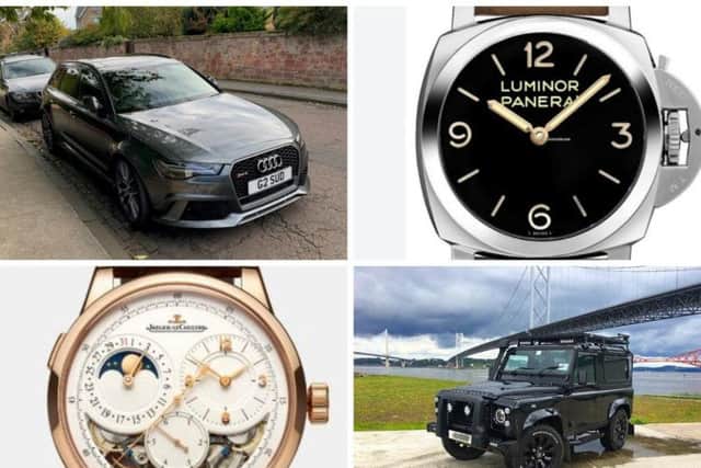 Two cars and nine distinctive watches were stolen during the housebreaking in North Berwick. Pic: Police Scotland.
