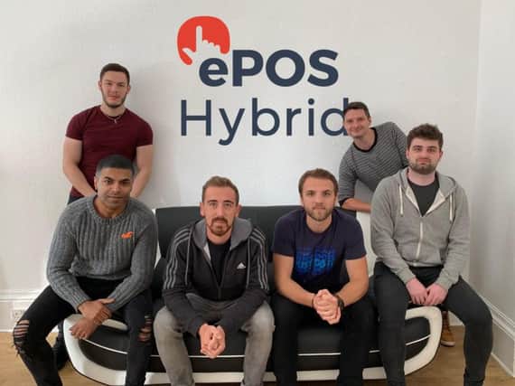 From left: Filip Cosarca, Farakh Ali, Andrew Gibbon, Alex Dan, Dylan Spence and Luke Kirkby of ePOS Hybrid. Picture: Contributed