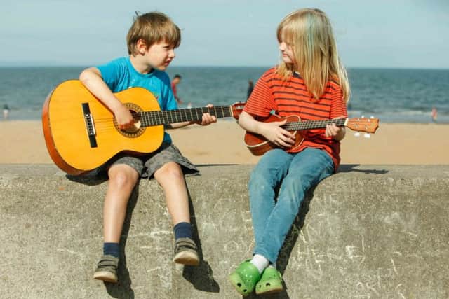 The Big Beach Busk is a great day out for young and old alike. Picture: Toby Williams