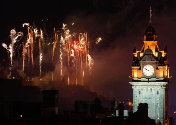 The 2019 International Festival draws to a close with the traditional fireworks concert. Picture: Ian Georgeson