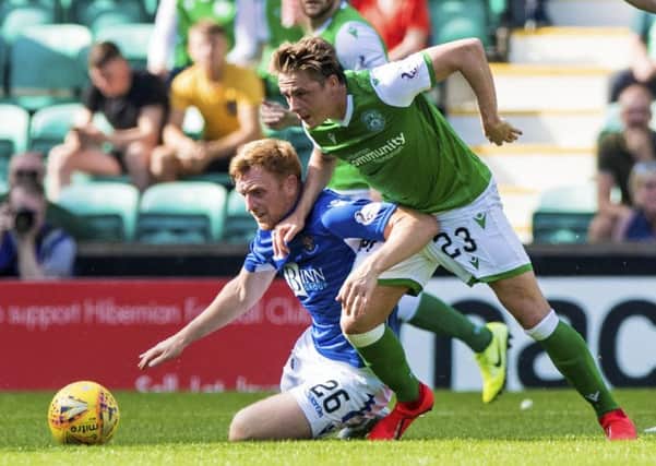 Scott Allan had little chance to influence the game, and his instinct not to track back exposed right-back David Gray