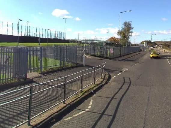 The crash happened close to Armadale Academy. Picture: Google Maps