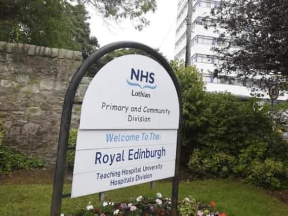 Kitchens at the Royal Edinburgh Hospital were cited after inspectors found evidence of mouse droppings in the kitchens.