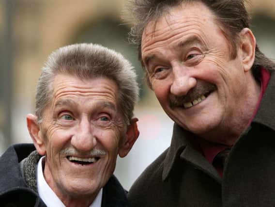 The Chuckle Brothers - Barry (L) and Paul Elliott. Photo: Yui Mok/PA Wire