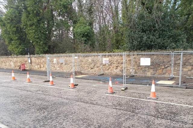 An unrecorded mine shaft has been discovered under a major East Lothian road. PIC: www.gov.uk