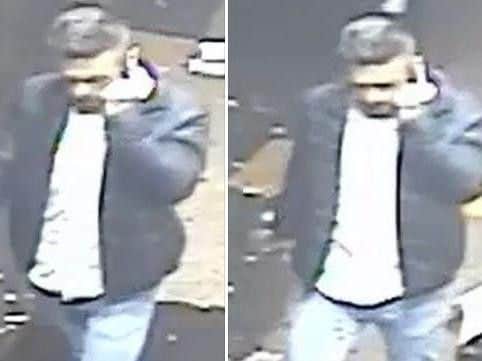 Police have released CCTV images of a man they wish to speak to in relation to an assault and robbery in Edinburgh.