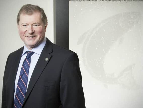 Chief executive Craig Anderson aims to increase global market share as demand for Scottish salmon continues to grow. Picture: Contributed