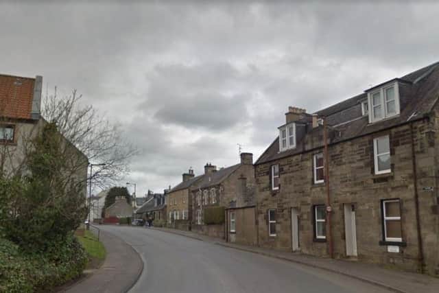 Station Road in Kirkliston where the assault and robbery took place. Picture: Google Street View