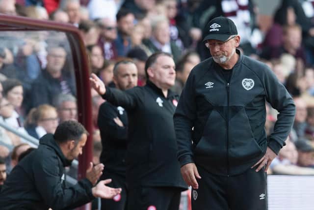 Hearts fans are fuming with manager Craig Levein. Picture: SNS