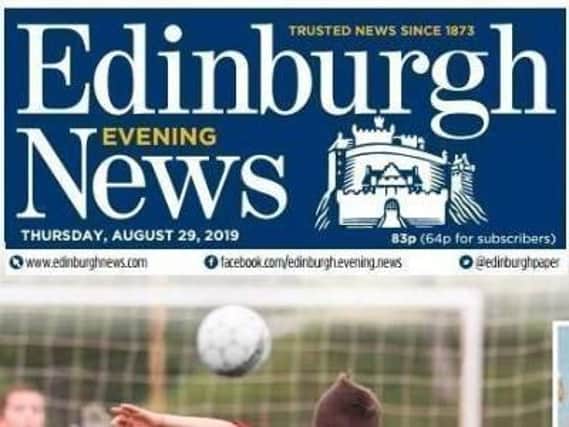 The Edinburgh Evening News has launched the campaign