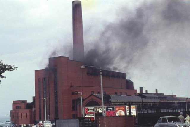 THE 1961 blaze at the former Porotbello Power Station was one of thousands of rare images captured by amateur photographer John Brodie.