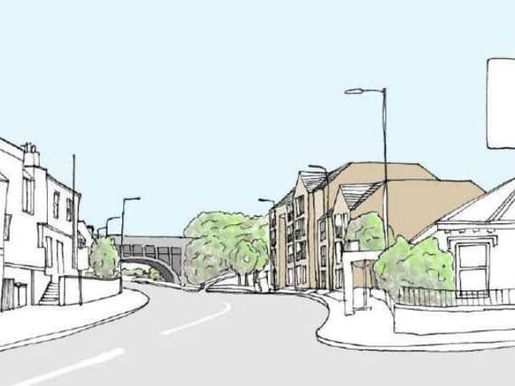 Plans for flats to be built on Lanark Road in Slateford, Picture: McLaren Murdoch & Murdoch / Edinburgh Council