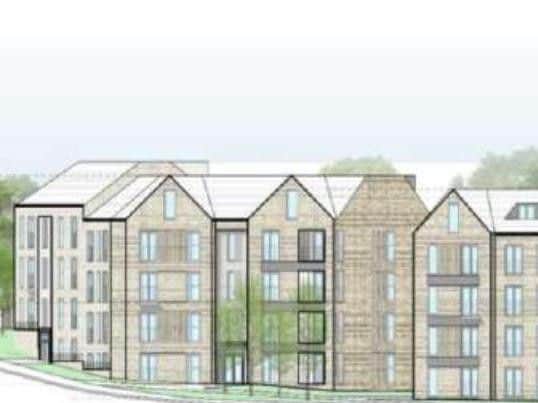 50 flats will be built on the corner of Lanark Road and Craiglockhart Avenue, Picture: McLaren Murdoch & Murdoch / Edinburgh Council