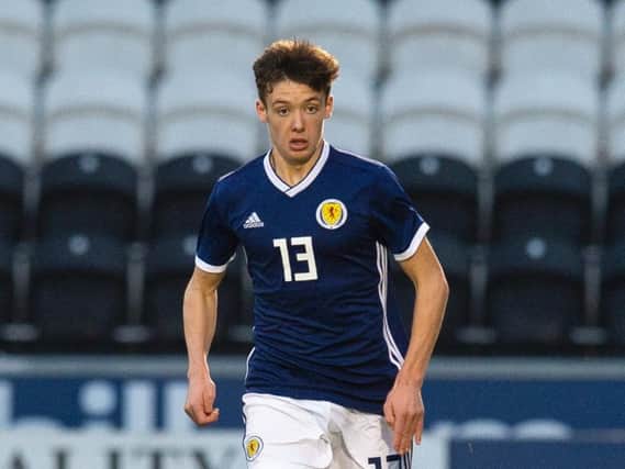 Aaron Hickey has withdrawn from the Scotland Under-19 squad