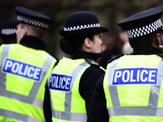 Multiple police units were seen at an address near Restalrig Road on Monday afternoon.