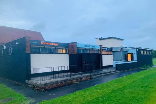 The Dynamos have undertaken a dynamic regeneration project of the South Gyle sports pavilion (pictured after) to give their club a home and the local community a hub of which they can be proud.