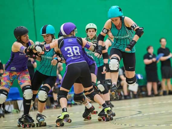 Auld Reekie Roller Derby have secured a regular training venue after a period of uncertainty. Picture: Roller Derby on film