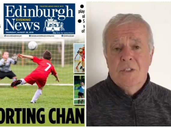 Hibs legend Pat Stanton is backing the Evening News campaign.