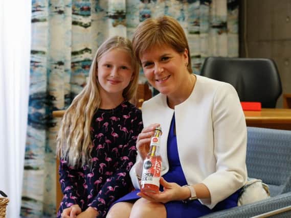 Molly Rose McLean met with Nicola Sturgeon earlier this week at the Scottish Parliament. Picture: Contributed