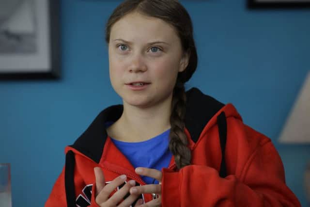 Climate change activist Greta Thunberg has inspired her generation to act. Picture: AP