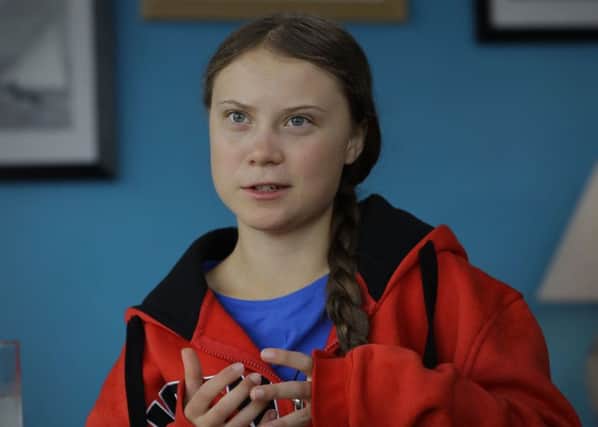 Climate change activist Greta Thunberg has inspired her generation to act. Picture: AP