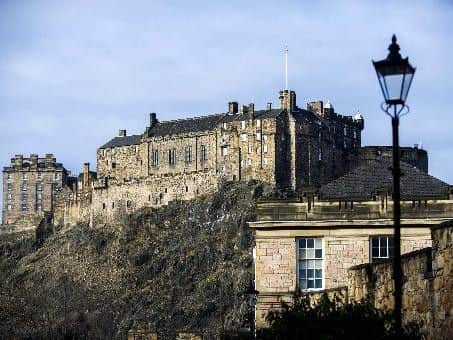 Edinburgh Castle. Picture: Jane Barlow.