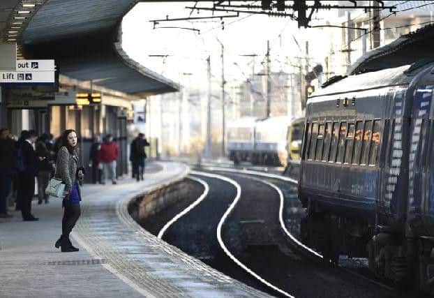ScotRail is nearly 5 percentage points below its punctuality target. Picture: Neil Hanna