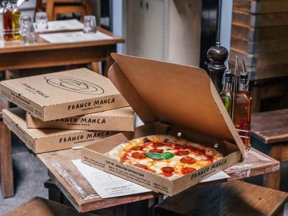 Franco Manca are looking to pledge the pizza to local foodbanks, shelters, or charitable organisations.