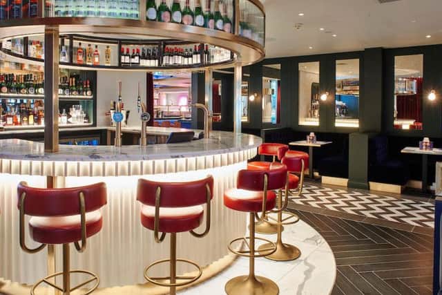 The new champagne bar. Picture: Maverick Photo Agency