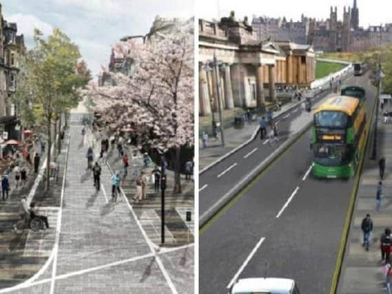 Forrest Road and George IV Bridge could be overhauled in the plans