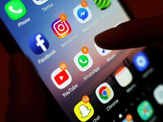 Small cracks on the screen, losing mobile phone signal or running out of mobile data were some of the biggest modern life annoyances among British people. Picture: PA