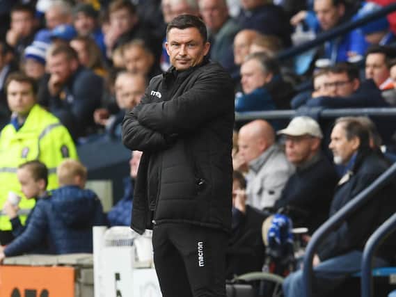 Paul Heckingbottom was unable to prevent his side going down 2-0 at Kilmarnock. Picture: SNS