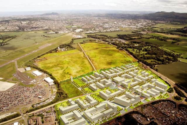 The planned location for the International Business Gateway