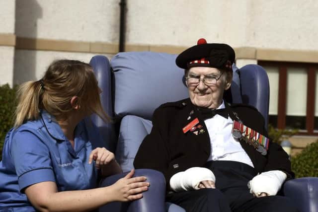 Tom Gilzean has left hospital and is recovering in a new care home.
