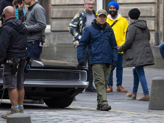 The blockbuster movie is being filmed in the Capital for four weeks.